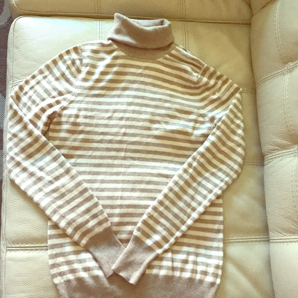 Carmel and Creme turtleneck sweater